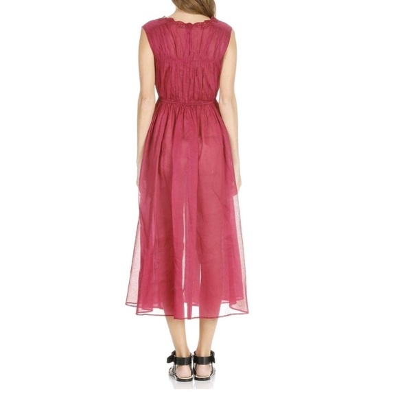 Mes Demoiselles Clothilde Dress in Berry - Picture 5 of 8